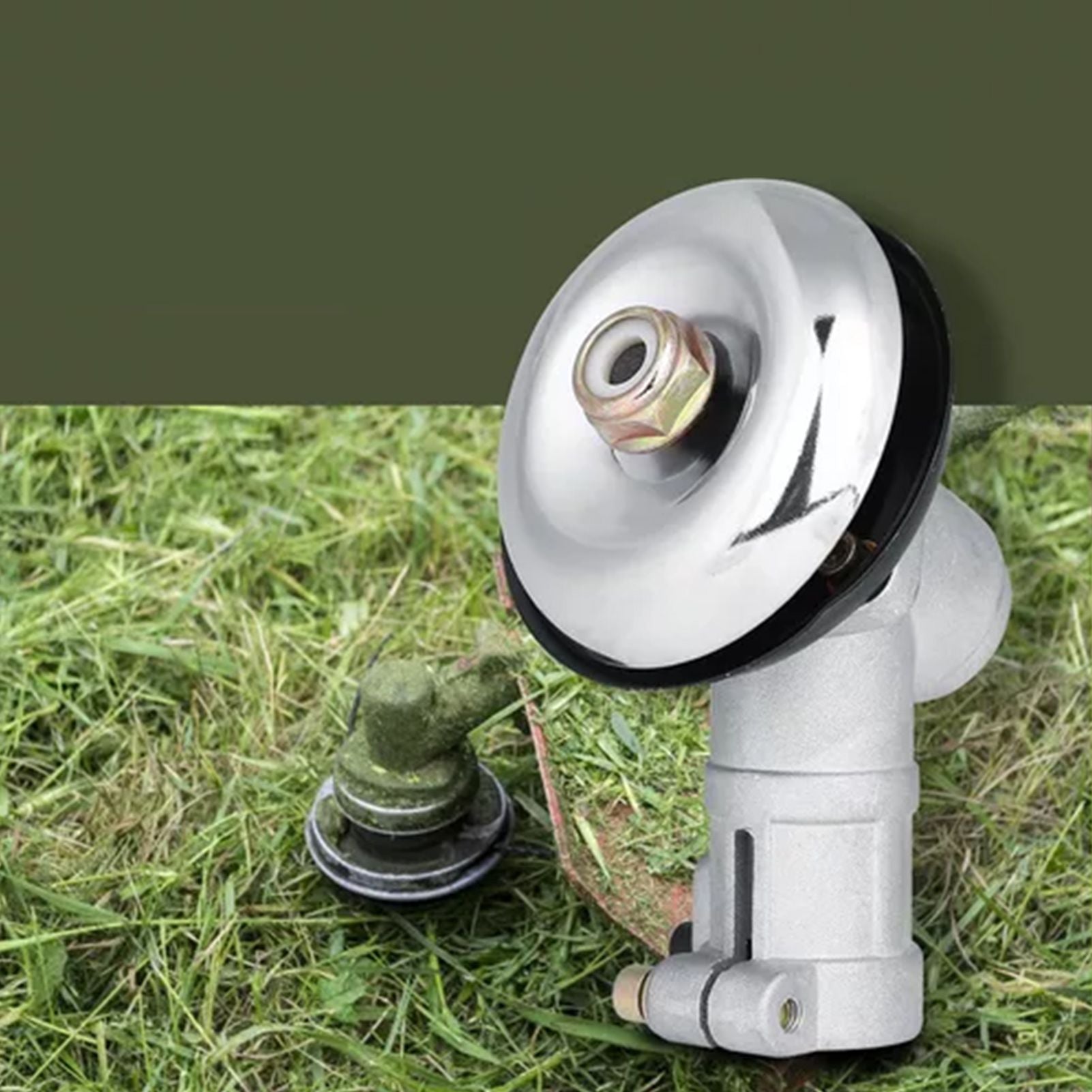 Universal Trimmer Head Aluminum Alloy Stable Incisive 9T Lawn Mower Trimmer Head V1294-YM0521-3111230023511