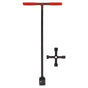 41x20cm Water Meter Key Steel T Handle Curb Key with 4 Way Multi Functional Utilities Key V1294-YM0521-3111230026511
