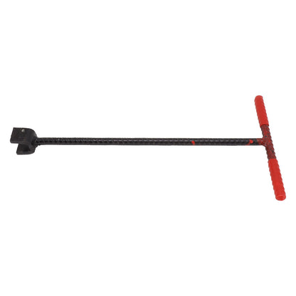 41x20cm Water Meter Key Steel T Handle Curb Key with 4 Way Multi Functional Utilities Key V1294-YM0521-3111230026511