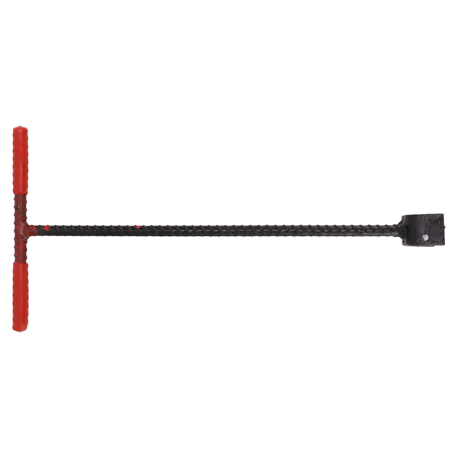 41x20cm Water Meter Key Steel T Handle Curb Key with 4 Way Multi Functional Utilities Key V1294-YM0521-3111230026511