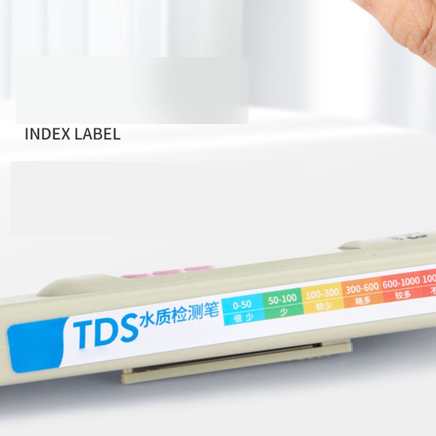 Portable Gray Water Quality Tester Meter 3 Button Digital Display Water Quality TDS Test Pen for Aquarium V1294-YM0521-3111230032611