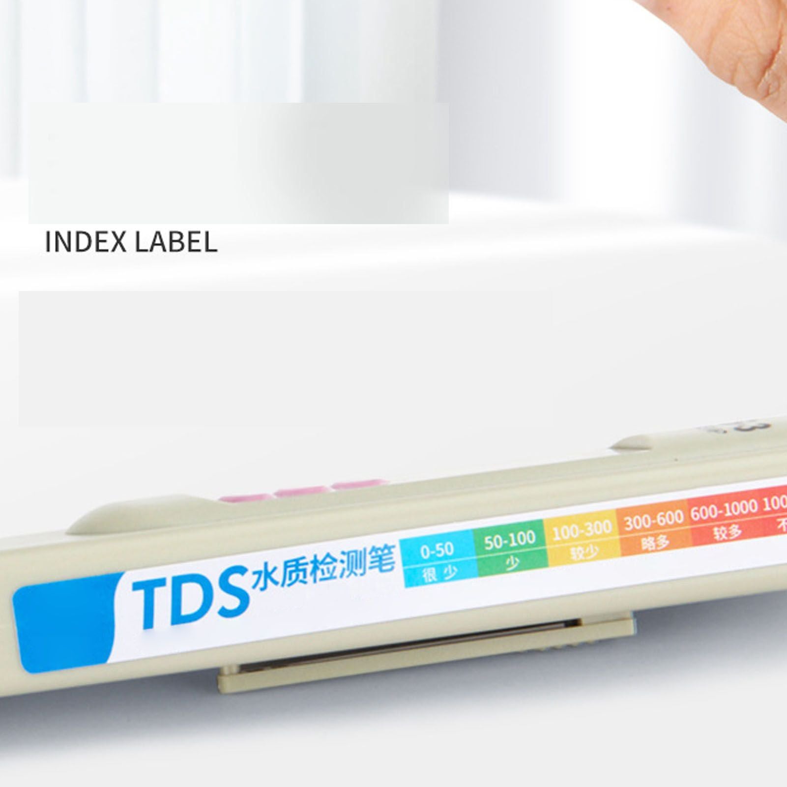 Portable Gray Water Quality Tester Meter 3 Button Digital Display Water Quality TDS Test Pen for Aquarium V1294-YM0521-3111230032611