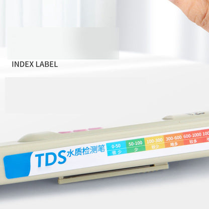 Portable Gray Water Quality Tester Meter 3 Button Digital Display Water Quality TDS Test Pen for Aquarium V1294-YM0521-3111230032611
