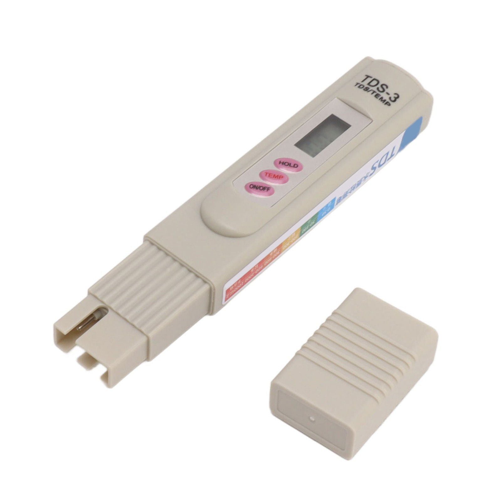 Portable Gray Water Quality Tester Meter 3 Button Digital Display Water Quality TDS Test Pen for Aquarium V1294-YM0521-3111230032611