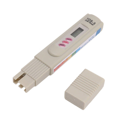 Portable Gray Water Quality Tester Meter 3 Button Digital Display Water Quality TDS Test Pen for Aquarium V1294-YM0521-3111230032611