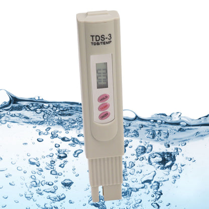 Portable Gray Water Quality Tester Meter 3 Button Digital Display Water Quality TDS Test Pen for Aquarium V1294-YM0521-3111230032611