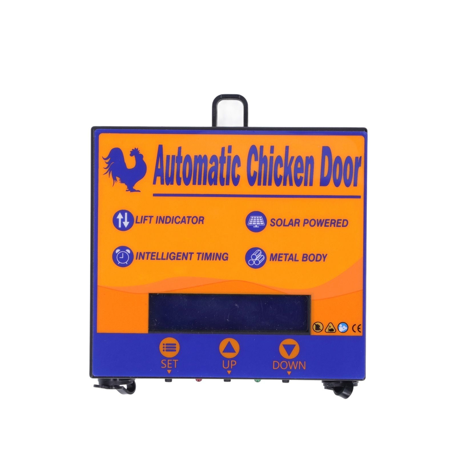 Automatic Chicken Coop Door with Time Setting Rolling Curtain Chicken Door Opener for Duck Goose V1294-YM0521-3111230034711
