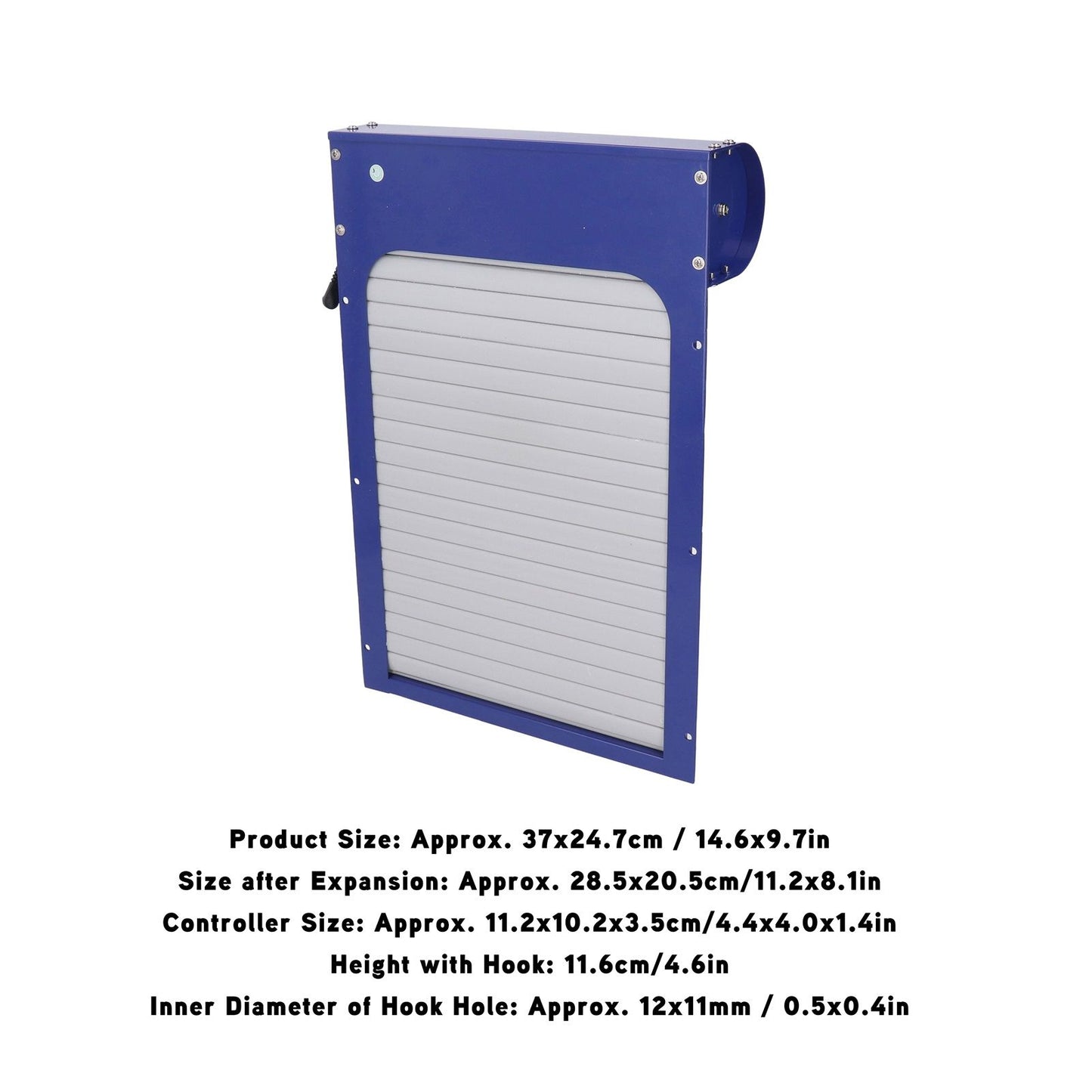 Automatic Chicken Coop Door with Time Setting Rolling Curtain Chicken Door Opener for Duck Goose V1294-YM0521-3111230034711