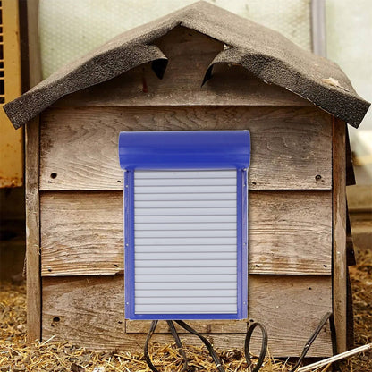 Automatic Chicken Coop Door with Time Setting Rolling Curtain Chicken Door Opener for Duck Goose V1294-YM0521-3111230034711