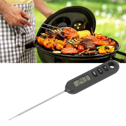 Meat Food Thermometer Instant Read Thermometer Digital Cooking Kitchen Barbecue Thermometer With Long Probe V1294-YM0521-3111230034811