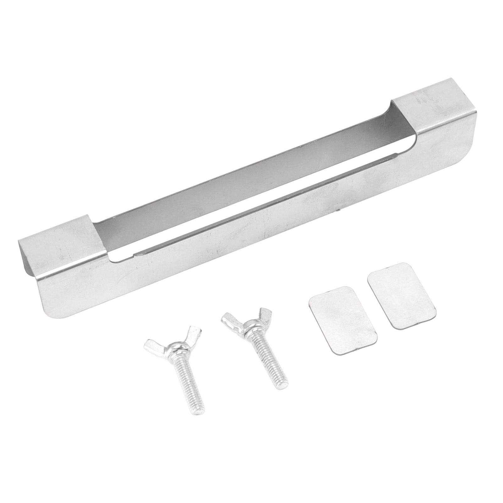 Griddle Spatula Holder Heat Resistant Stainless Steel BBQ Spatula Rack Griddle Tool Holder for Grill Barbecue V1294-YM0521-3111230038312
