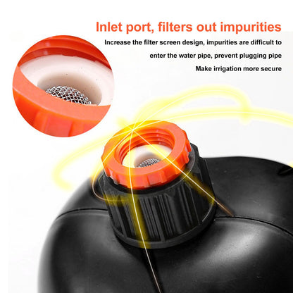 Sprinkler Timer WiFi Remote Control Smart Automatic Irrigation Controller for Garden Yard Lawn Black V1294-YM0521-3111230038611