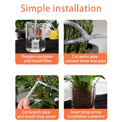 Automatic Houseplant Watering System 10 Potted Plants Drip Irrigation Kit WiFi Remote Automated Device V1294-YM0521-3111230038711