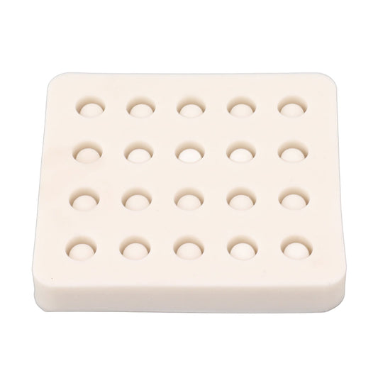Queen Bee Rearing Mold Silicone 20 Cups Beeswax Mold Beekeeping Bee Cell Cup for Garden V1294-YM0521-3111230043511