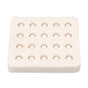 Queen Bee Rearing Mold Silicone 20 Cups Beeswax Mold Beekeeping Bee Cell Cup for Garden V1294-YM0521-3111230043511