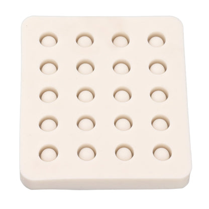 Queen Bee Rearing Mold Silicone 20 Cups Beeswax Mold Beekeeping Bee Cell Cup for Garden V1294-YM0521-3111230043511