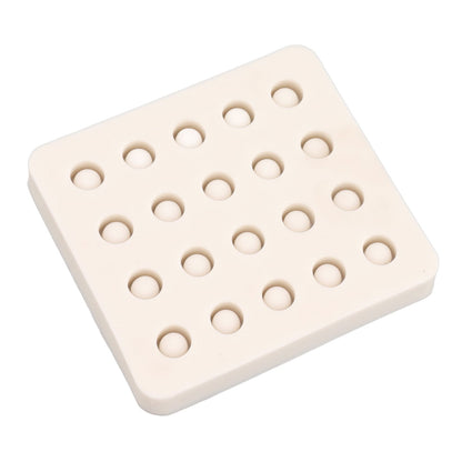 Queen Bee Rearing Mold Silicone 20 Cups Beeswax Mold Beekeeping Bee Cell Cup for Garden V1294-YM0521-3111230043511