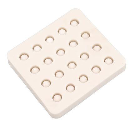 Queen Bee Rearing Mold Silicone 20 Cups Beeswax Mold Beekeeping Bee Cell Cup for Garden V1294-YM0521-3111230043511