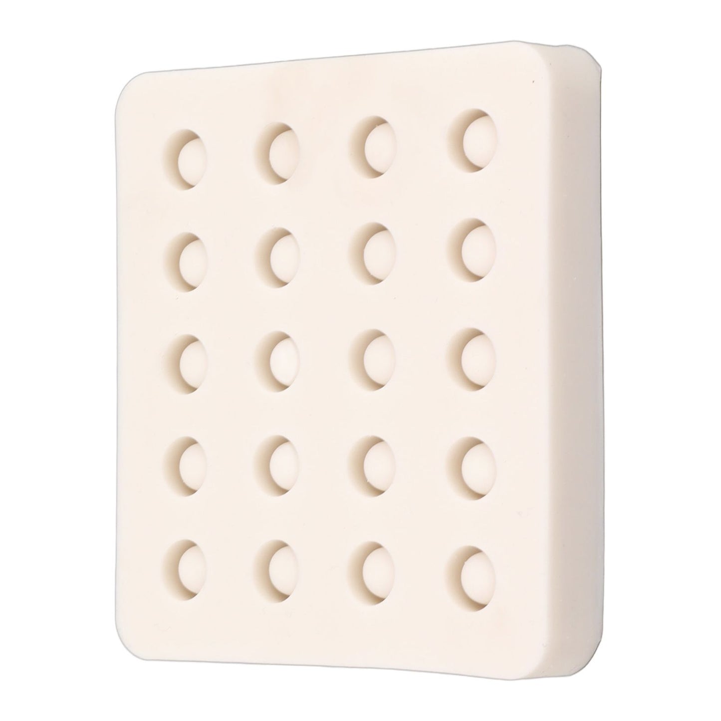 Queen Bee Rearing Mold Silicone 20 Cups Beeswax Mold Beekeeping Bee Cell Cup for Garden V1294-YM0521-3111230043511