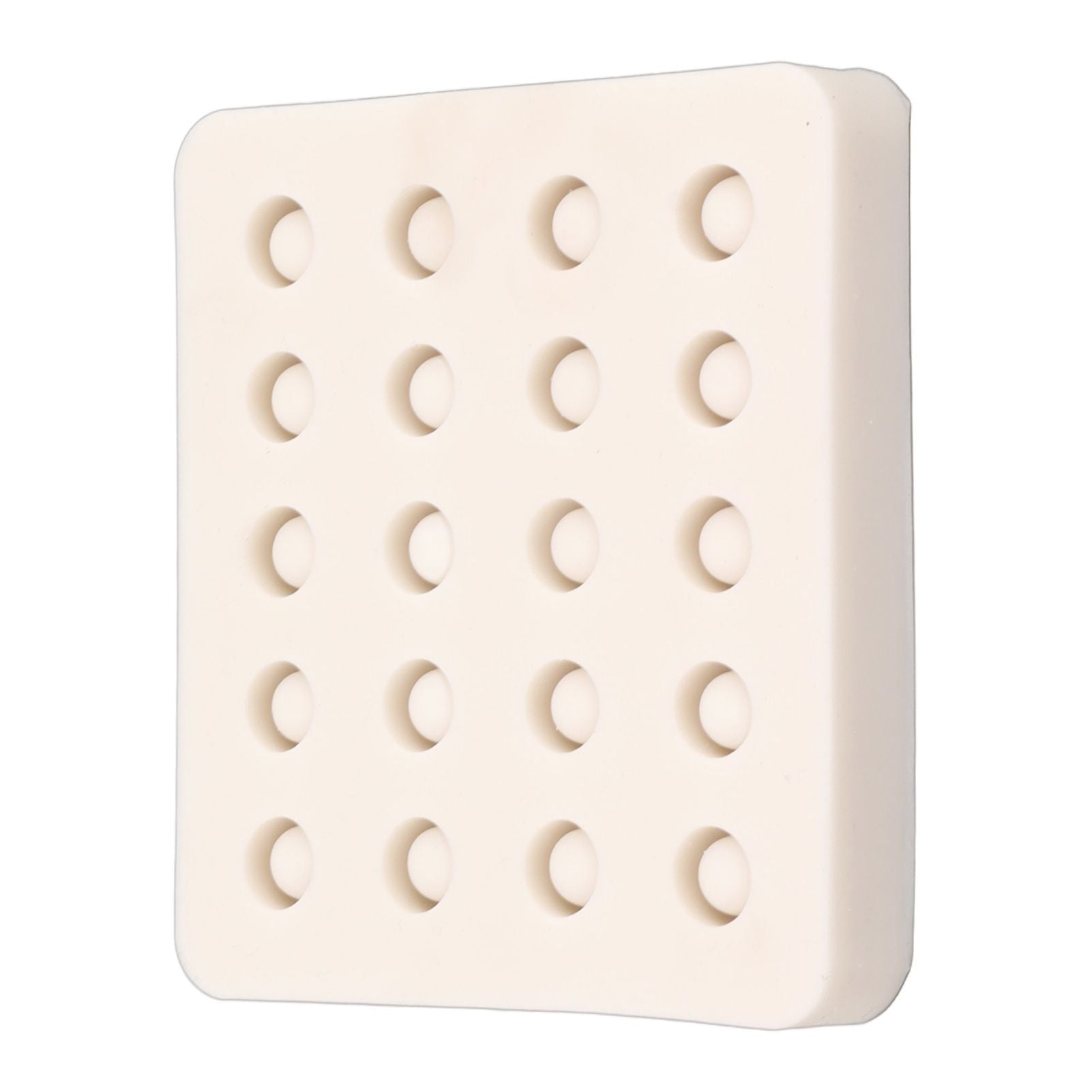 Queen Bee Rearing Mold Silicone 20 Cups Beeswax Mold Beekeeping Bee Cell Cup for Garden V1294-YM0521-3111230043511