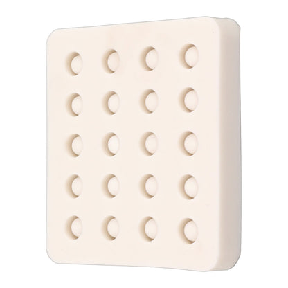 Queen Bee Rearing Mold Silicone 20 Cups Beeswax Mold Beekeeping Bee Cell Cup for Garden V1294-YM0521-3111230043511