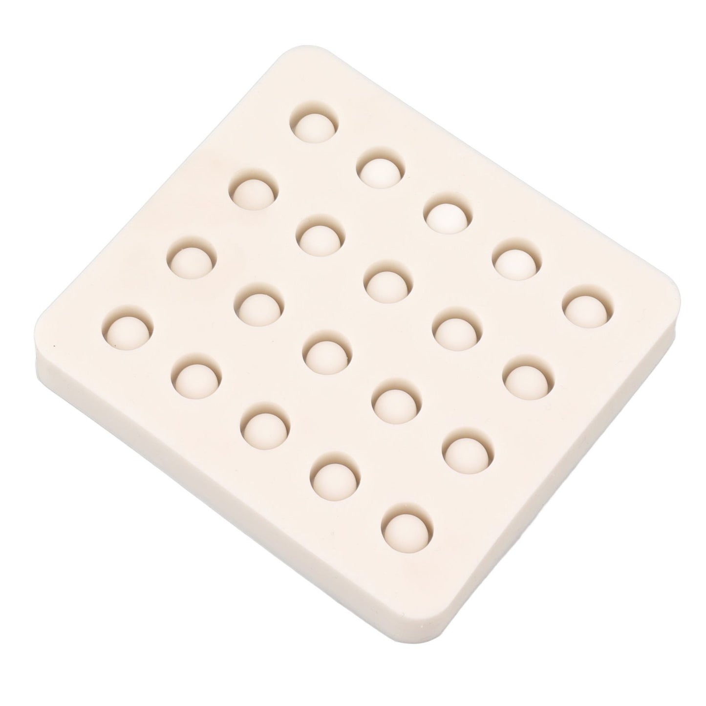 Queen Bee Rearing Mold Silicone 20 Cups Beeswax Mold Beekeeping Bee Cell Cup for Garden V1294-YM0521-3111230043511