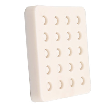 Queen Bee Rearing Mold Silicone 20 Cups Beeswax Mold Beekeeping Bee Cell Cup for Garden V1294-YM0521-3111230043511