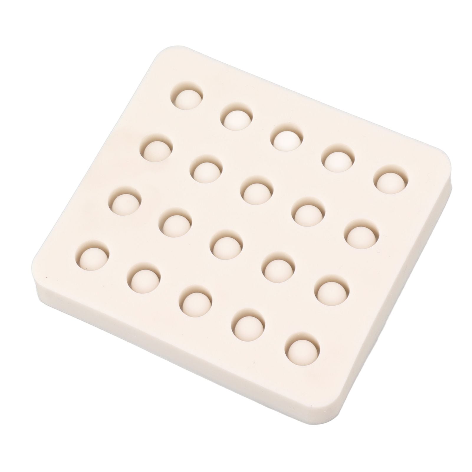 Queen Bee Rearing Mold Silicone 20 Cups Beeswax Mold Beekeeping Bee Cell Cup for Garden V1294-YM0521-3111230043511