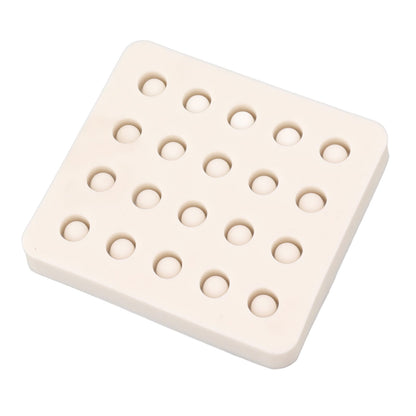 Queen Bee Rearing Mold Silicone 20 Cups Beeswax Mold Beekeeping Bee Cell Cup for Garden V1294-YM0521-3111230043511