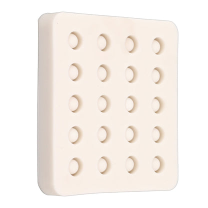 Queen Bee Rearing Mold Silicone 20 Cups Beeswax Mold Beekeeping Bee Cell Cup for Garden V1294-YM0521-3111230043511