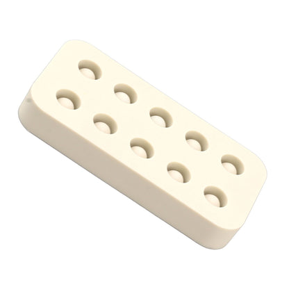 Wax Queen Grafting Cups Silicone Mold Beekeeping Beeswax Queen Cell Cups Making Mold 2 Rows 96x48x14mm V1294-YM0521-3111230043611