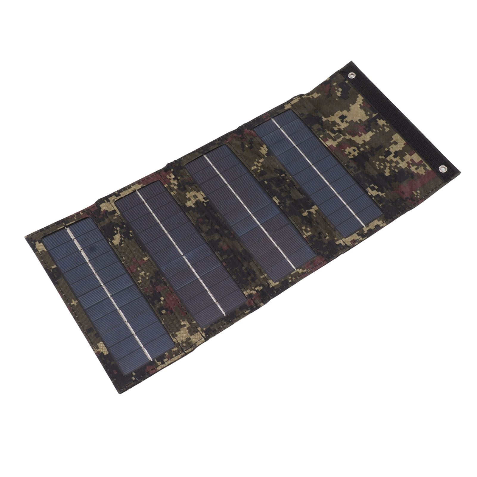 40W 4 Fold Solar Panel Charging Bag Folding Bag Foldable Monocrystalline Solar Panel Charger for Outdoor V1294-YM0521-3111230043812