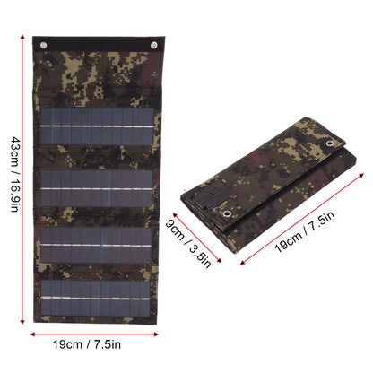 40W 4 Fold Solar Panel Charging Bag Folding Bag Foldable Monocrystalline Solar Panel Charger for Outdoor V1294-YM0521-3111230043812