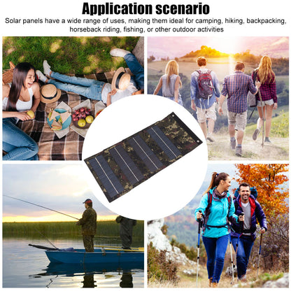 40W 4 Fold Solar Panel Charging Bag Folding Bag Foldable Monocrystalline Solar Panel Charger for Outdoor V1294-YM0521-3111230043812