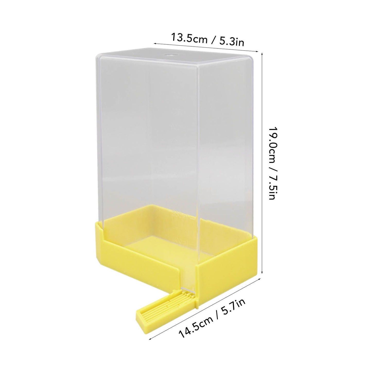 Bee Drinking Nest Large Capacity Cubic Style Safe Bee Water Feeder for Beekeeping 1100ml V1294-YM0521-3111230045611