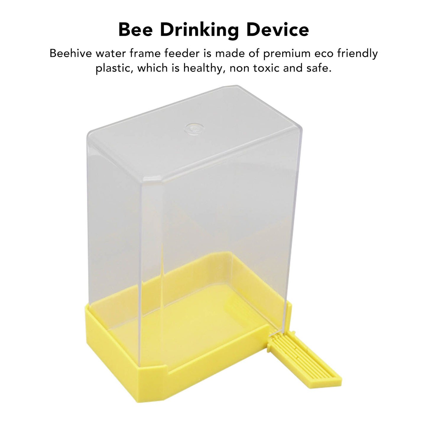 Bee Drinking Nest Large Capacity Cubic Style Safe Bee Water Feeder for Beekeeping 1100ml V1294-YM0521-3111230045611