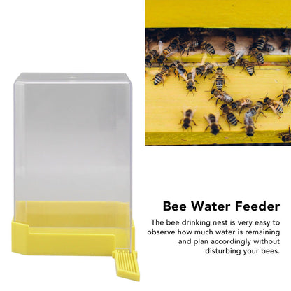 Bee Drinking Nest Large Capacity Cubic Style Safe Bee Water Feeder for Beekeeping 1100ml V1294-YM0521-3111230045611