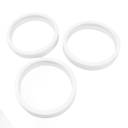 3PCS Pool Cleaner Tire C10 Pool Cleaner Rubber Tire Replacement for 180 280 360 380 White V1294-YM0521-3111230047111