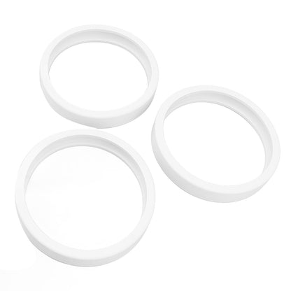 3PCS Pool Cleaner Tire C10 Pool Cleaner Rubber Tire Replacement for 180 280 360 380 White V1294-YM0521-3111230047111