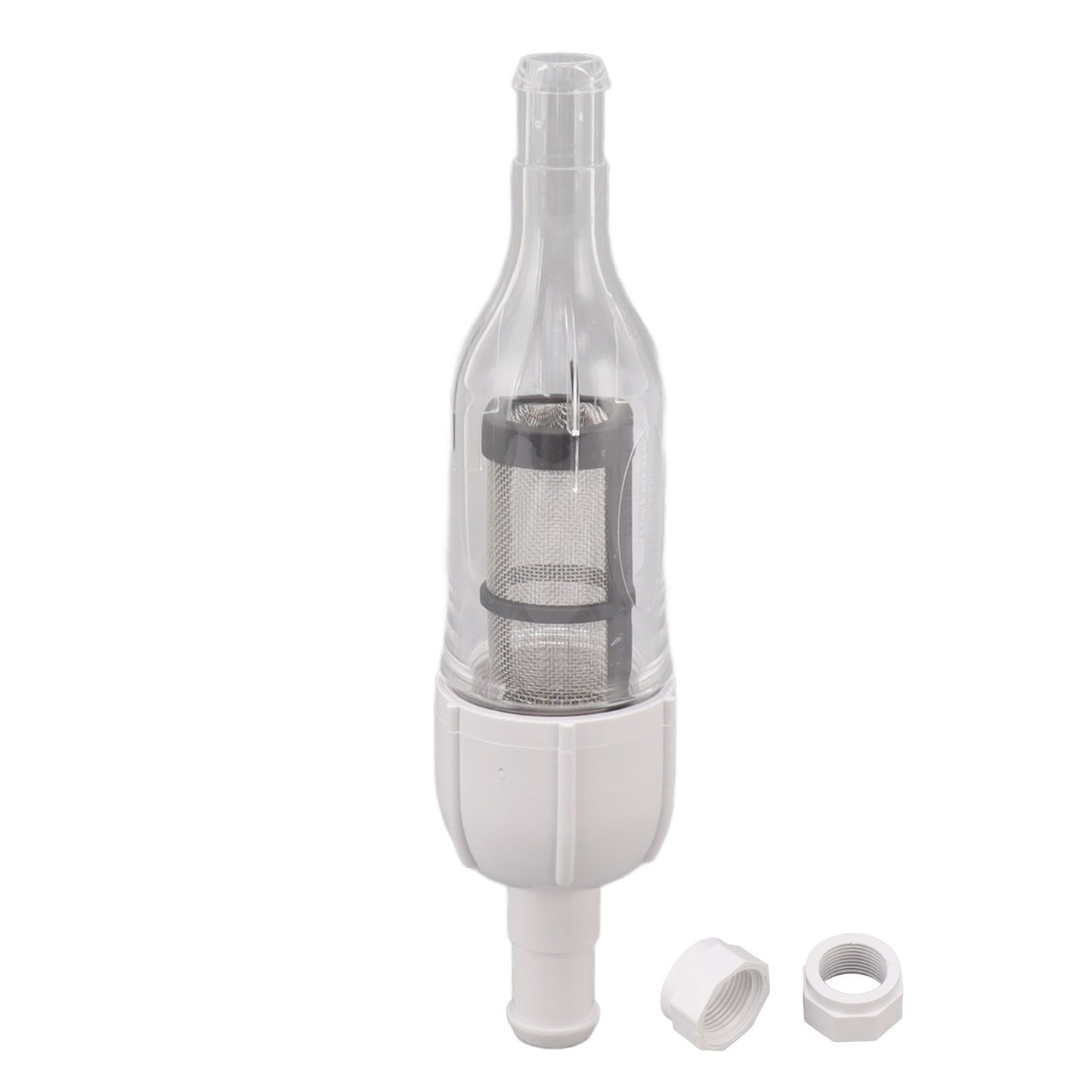 48 080 In Line Filter Assembly with D15 Pool Cleaner Hose Nut Pool Cleaner Replacement Parts V1294-YM0521-3111230047711