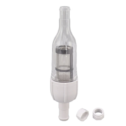 48 080 In Line Filter Assembly with D15 Pool Cleaner Hose Nut Pool Cleaner Replacement Parts V1294-YM0521-3111230047711