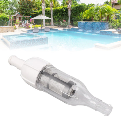 48 080 In Line Filter Assembly with D15 Pool Cleaner Hose Nut Pool Cleaner Replacement Parts V1294-YM0521-3111230047711
