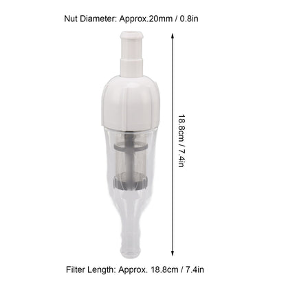 48 080 In Line Filter Assembly with D15 Pool Cleaner Hose Nut Pool Cleaner Replacement Parts V1294-YM0521-3111230047711
