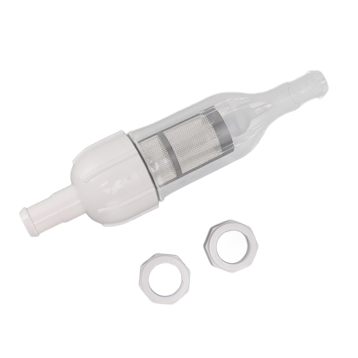 48 080 In Line Filter Assembly with D15 Pool Cleaner Hose Nut Pool Cleaner Replacement Parts V1294-YM0521-3111230047711