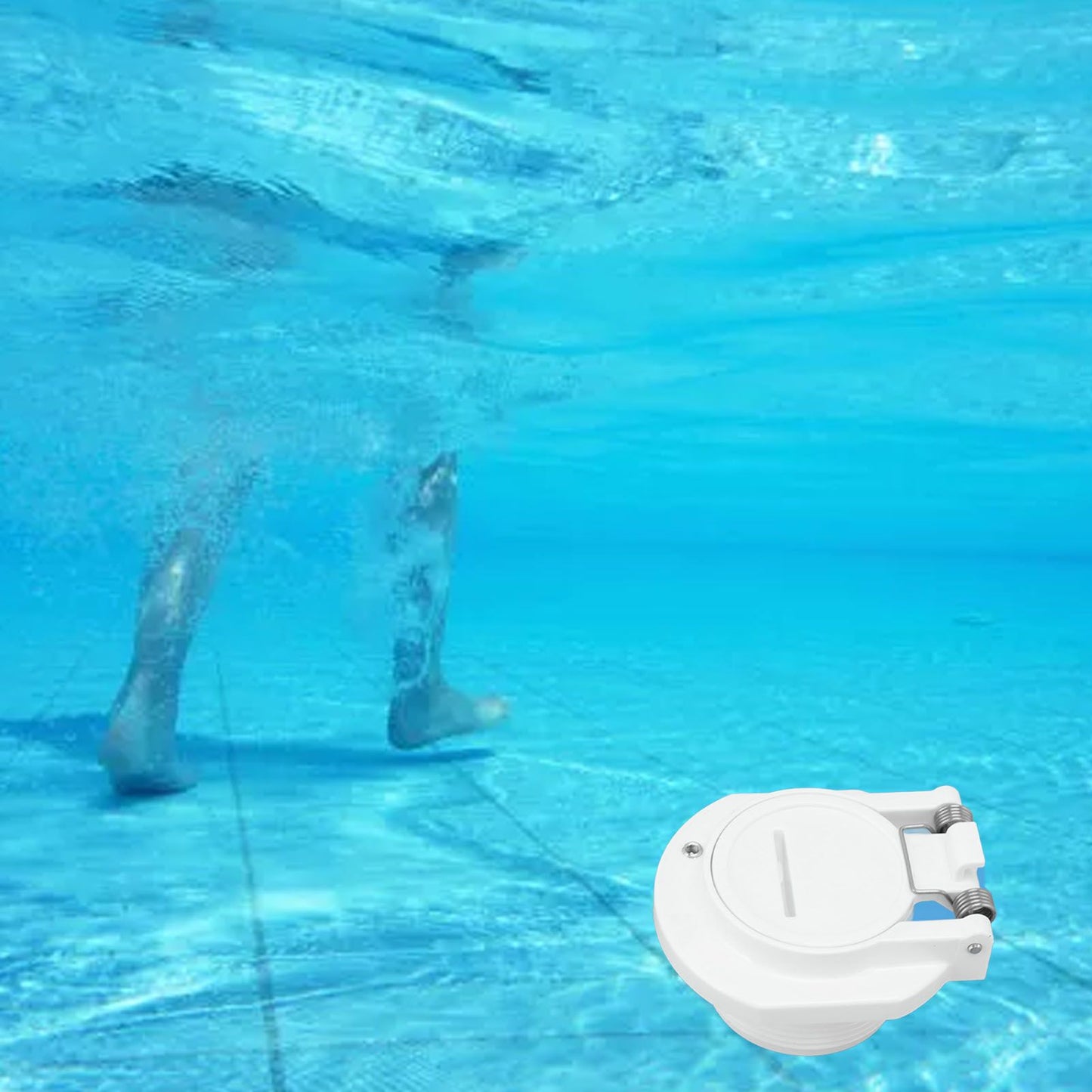 GW9530 Free Rotation Pool Vacuum Lock Safety Wall Fitting Replacement with G1 1/2 External Thread for Zodiac V1294-YM0521-3111230048211