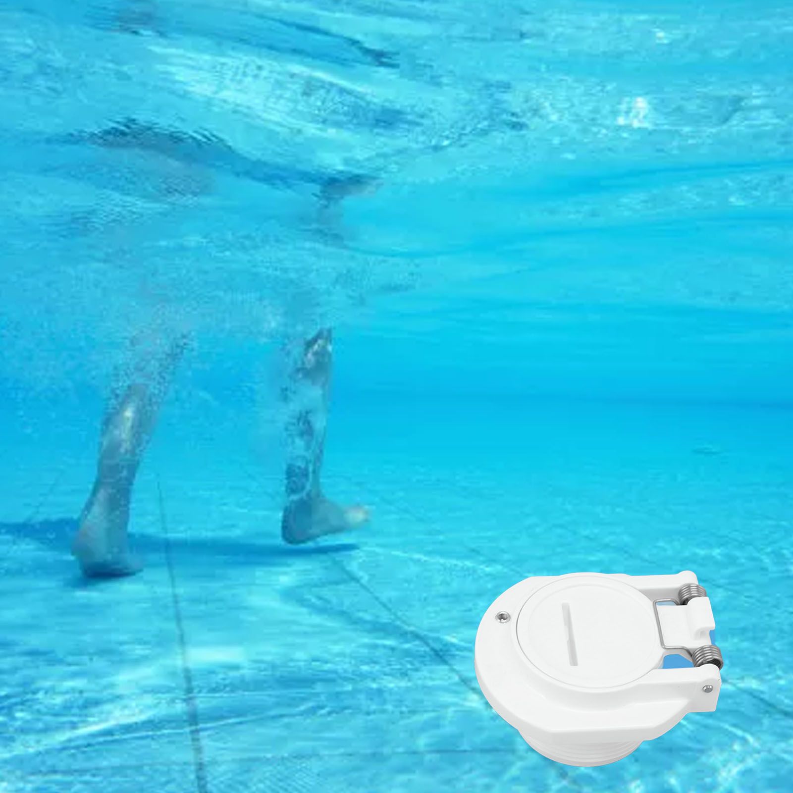 GW9530 Free Rotation Pool Vacuum Lock Safety Wall Fitting Replacement with G1 1/2 External Thread for Zodiac V1294-YM0521-3111230048211