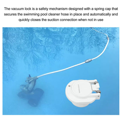 GW9530 Free Rotation Pool Vacuum Lock Safety Wall Fitting Replacement with G1 1/2 External Thread for Zodiac V1294-YM0521-3111230048211