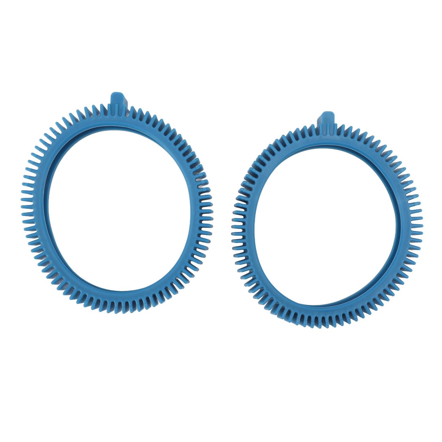 2Pcs 896584000 143 Blue Front Tire Kit with Super Hump for Pool Cleaner Replacement Parts V1294-YM0521-3111230049011