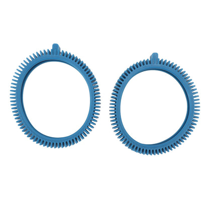 2Pcs 896584000 143 Blue Front Tire Kit with Super Hump for Pool Cleaner Replacement Parts V1294-YM0521-3111230049011