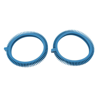 2Pcs 896584000 143 Blue Front Tire Kit with Super Hump for Pool Cleaner Replacement Parts V1294-YM0521-3111230049011